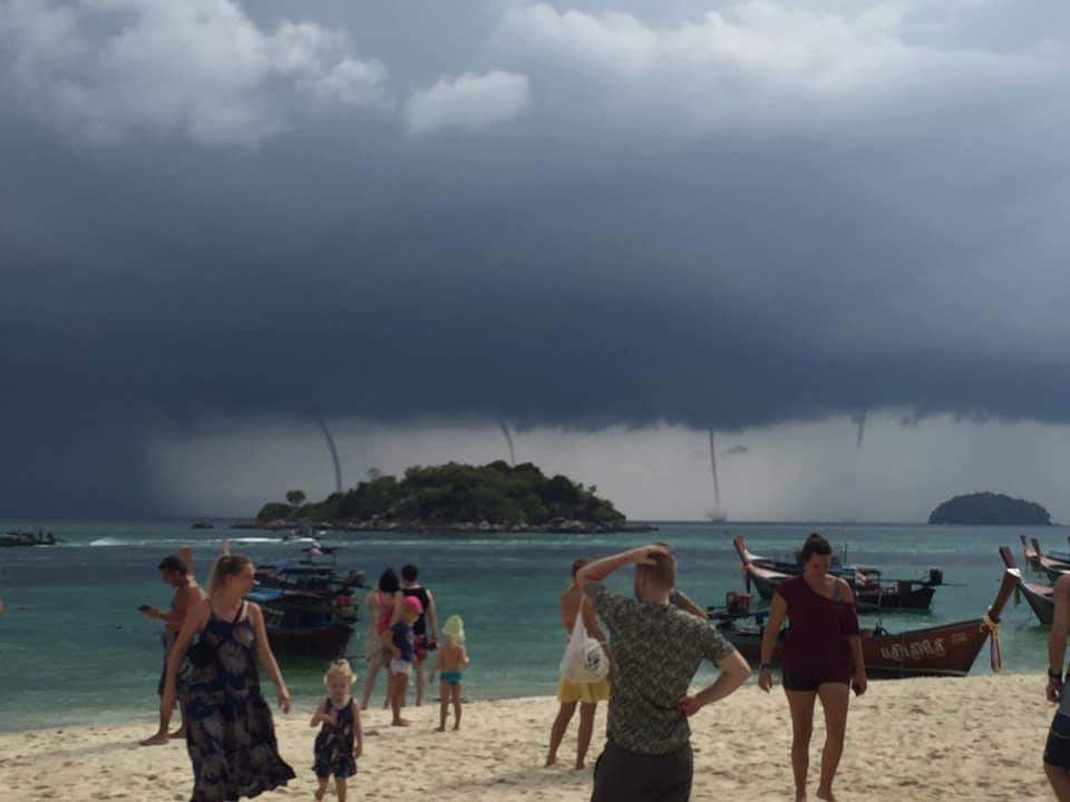 4 trombe marine thailandia