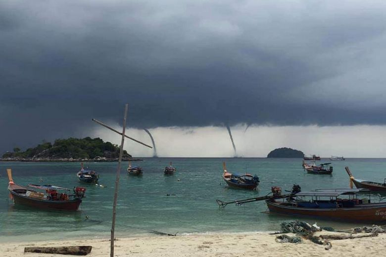 4 trombe marine thailandia