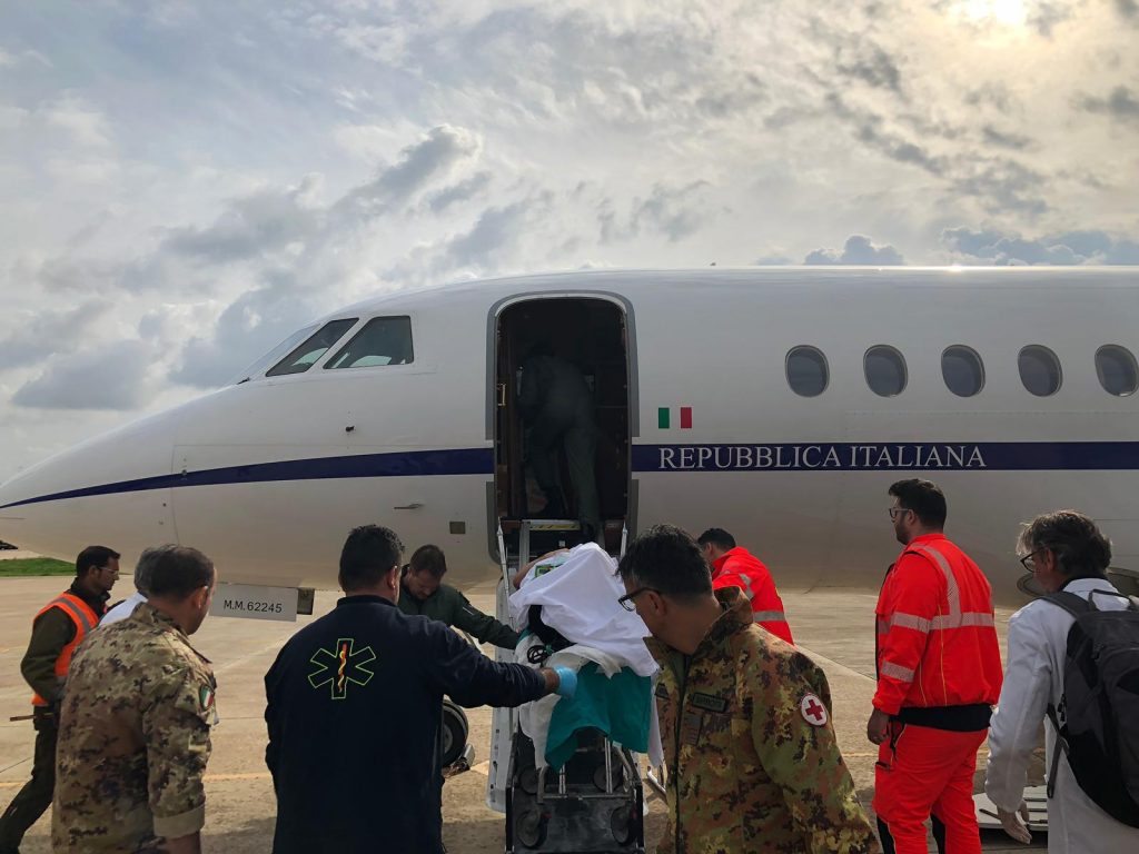 Aeronautica Militare trasporto Cagliari
