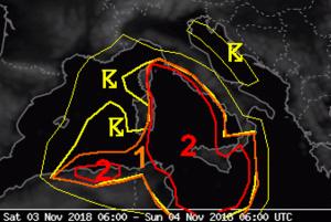 allerta meteo 3 4 novembre