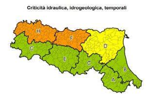 allerta meteo Emilia-Romagna