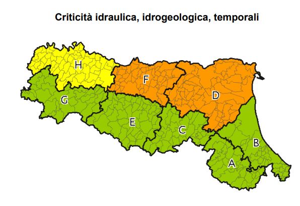 allerta meteo emilia romagna