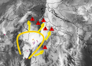 allerta meteo italia 1 novembre 2018