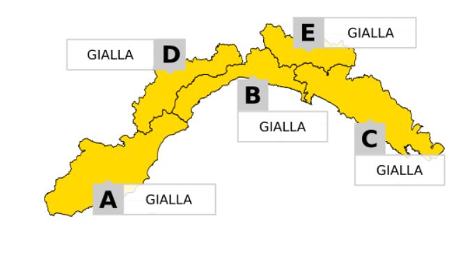 allerta meteo liguria