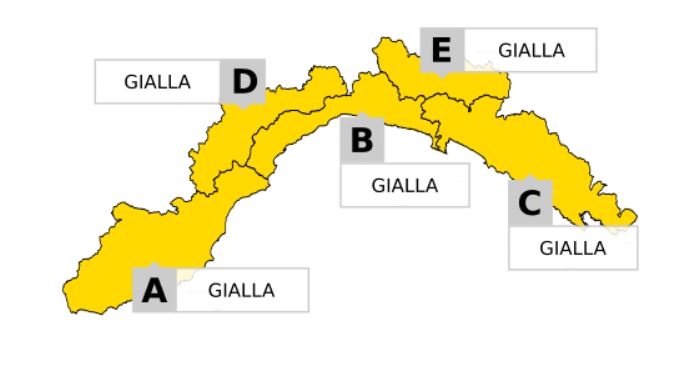 allerta meteo liguria