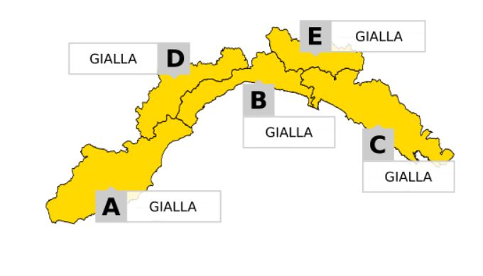 allerta meteo liguria