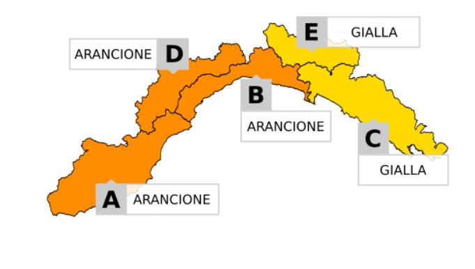 allerta meteo liguria