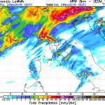 Allerta Meteo, weekend di forte maltempo sull’Italia: FOCUS sul Nord/Est, 150-200mm di pioggia in 48 ore aumentano il rischio alluvioni [MAPPE]
