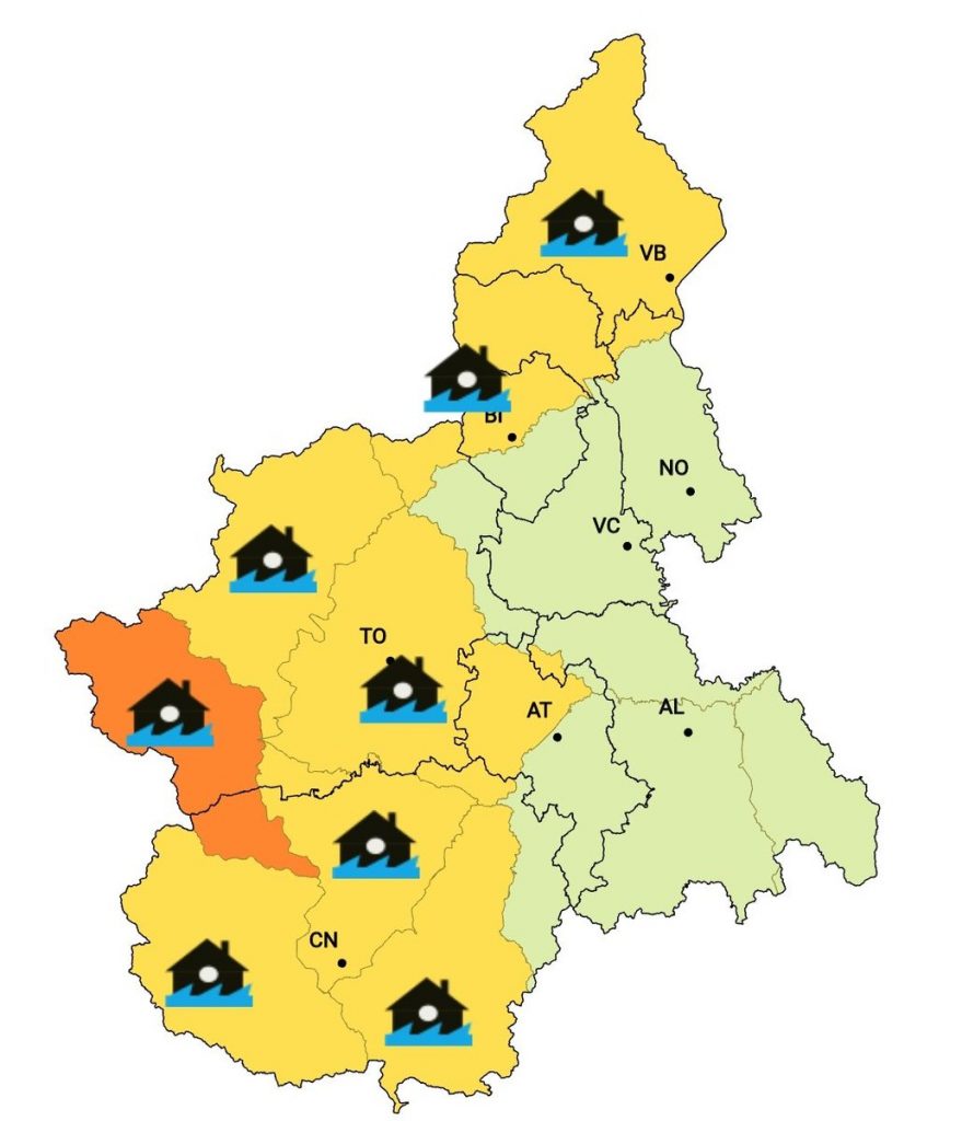 allerta meteo piemonte