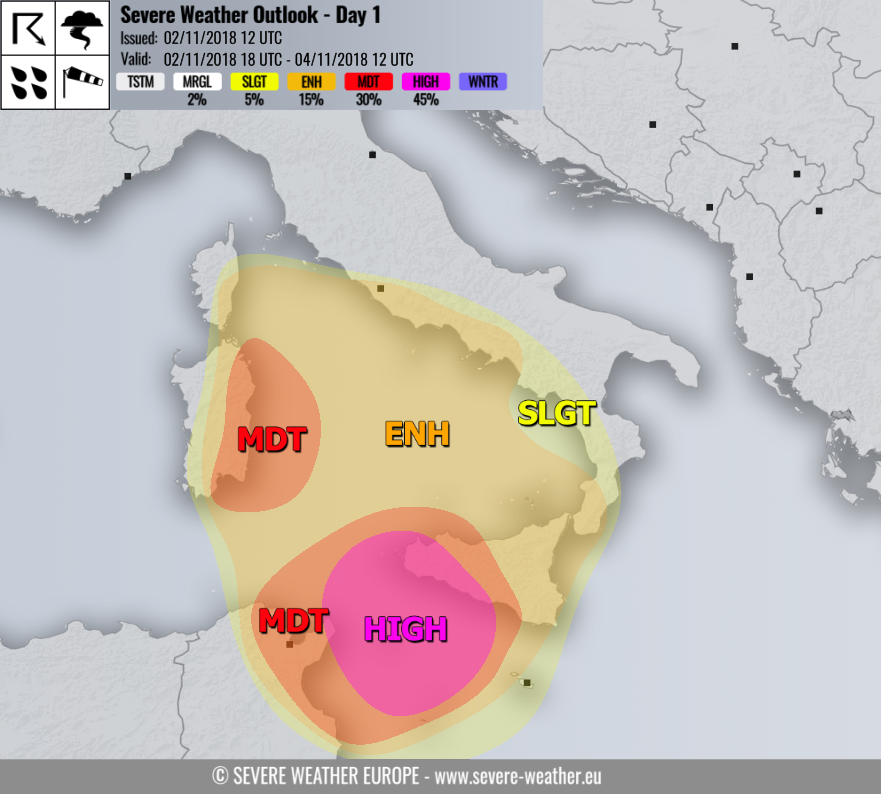 allerta meteo sud italia 2 4 ottobre