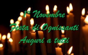 auguri festa ognissanti