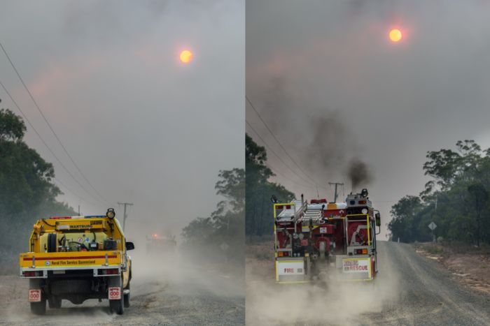 incendi queensland australia