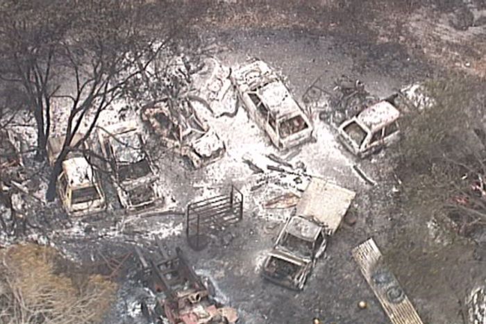 incendi queensland australia