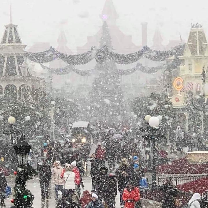 neve disneyland paris