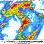 Allerta Meteo, nuova goccia fredda sul Mediterraneo innesca un’altra tempesta di Scirocco sull’Italia: torna l’incubo alluvioni, “bombe” di 200mm di pioggia nelle prossime 48 ore [MAPPE e DETTAGLI]