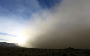 tempesta di sabbia cina