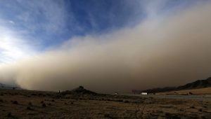 tempesta di sabbia cina