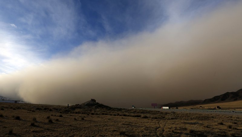 tempesta di sabbia cina