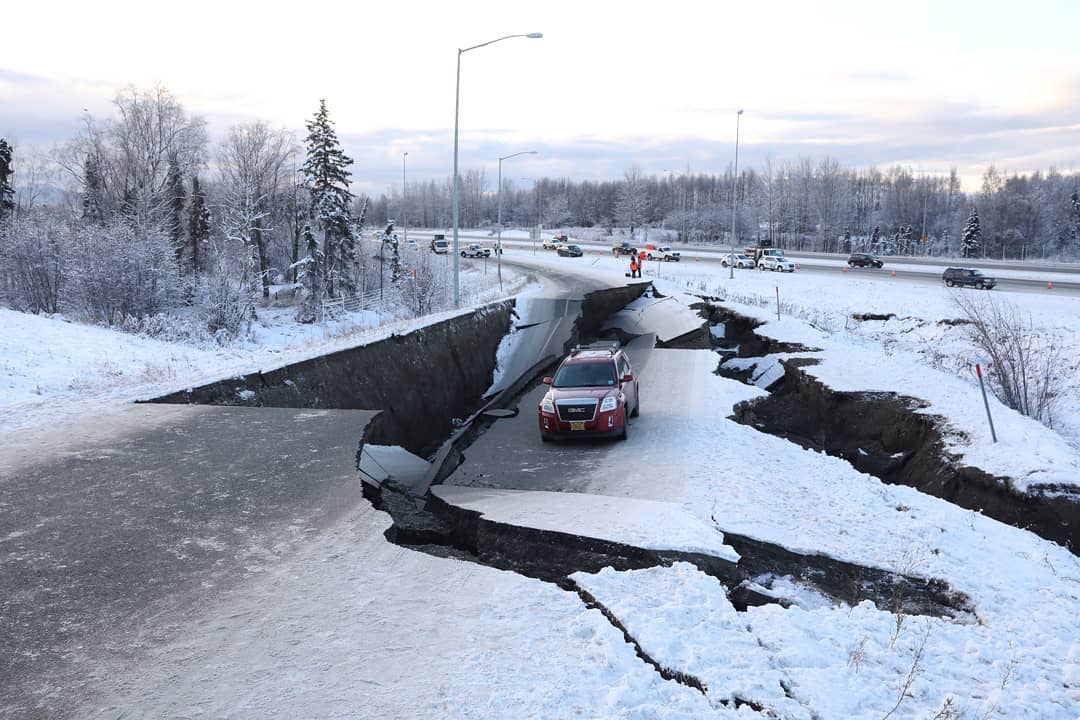 terremoto Anchorage alaska 30 novembre 2018