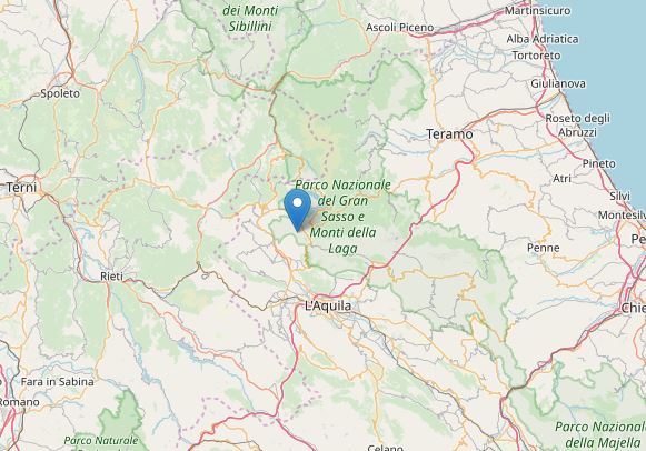terremoto Barete L'Aquila