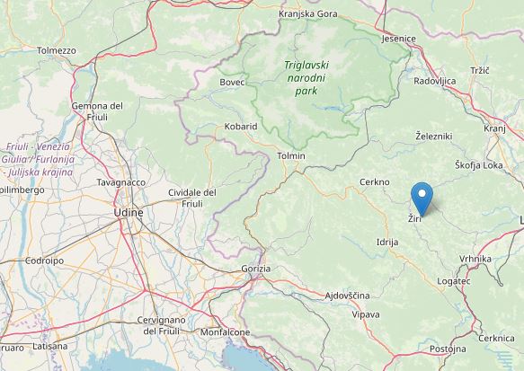 terremoto Slovenia