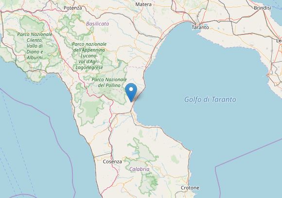 terremoto cosenza villapiana