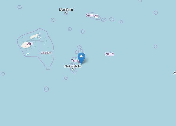 terremoto isole tonga