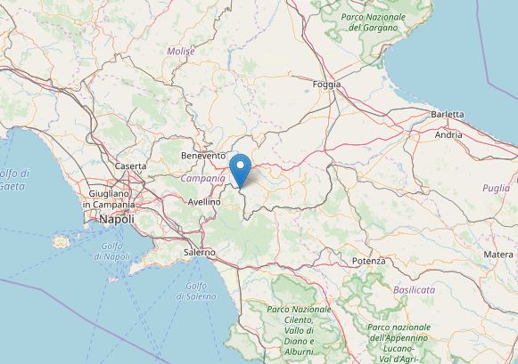 terremoto paternopoli avellino
