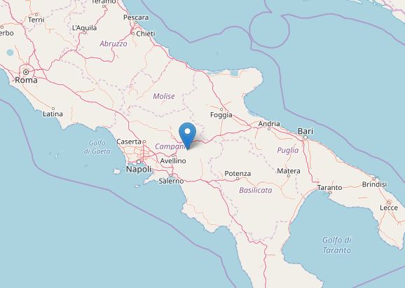 terremoto paternopoli avellino