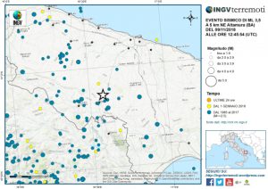 terremoto puglia oggi