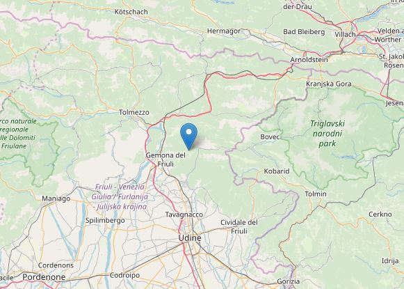 terremoto udine