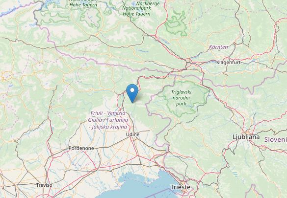terremoto udine