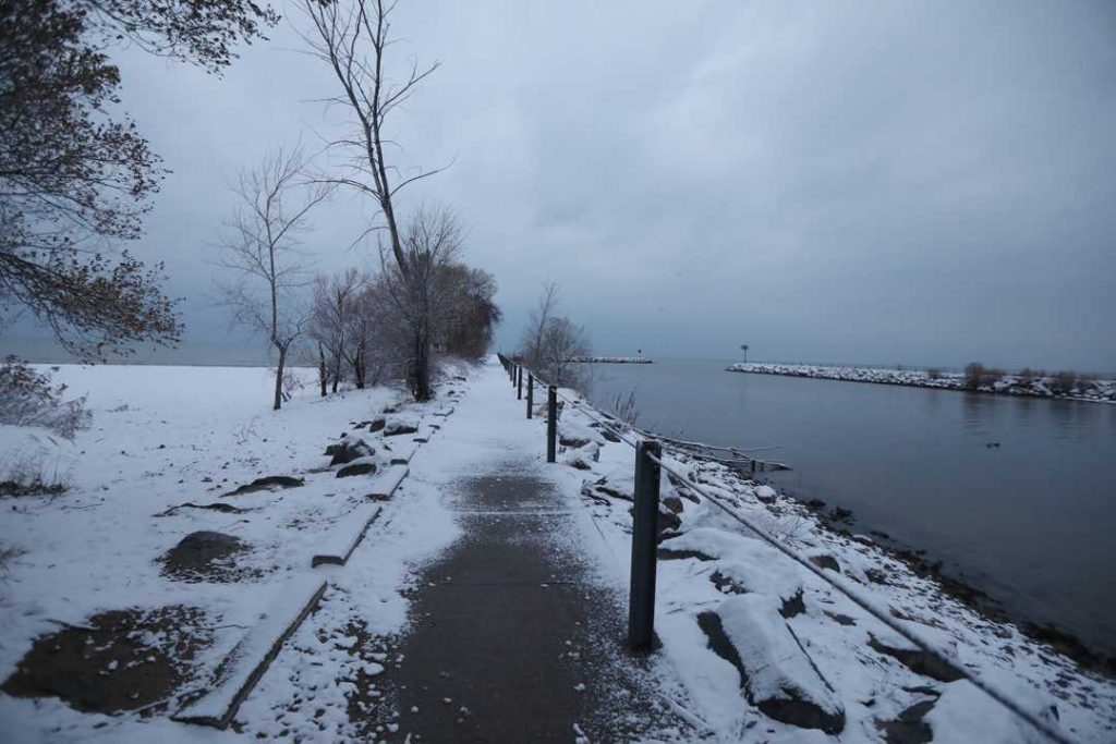 giorno del ringraziamento neve usa