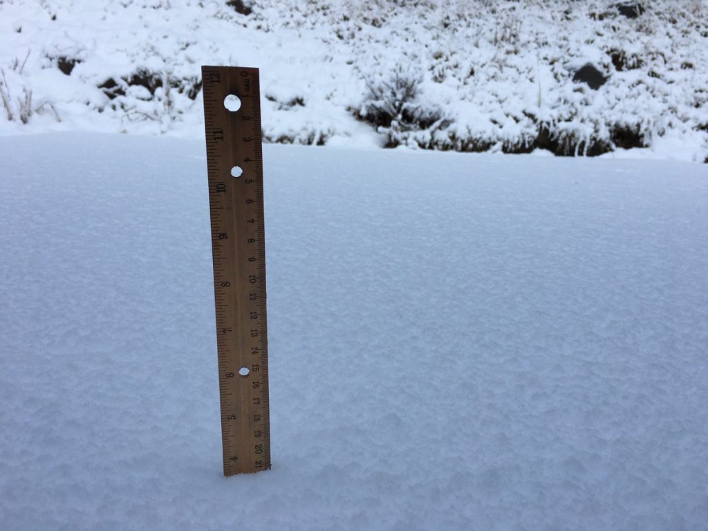 giorno del ringraziamento neve usa