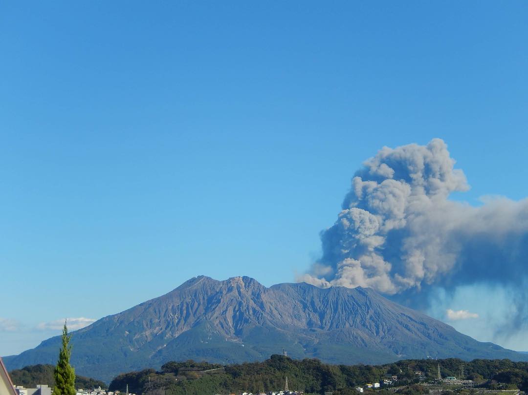 vulcano Giappone Sakurajima