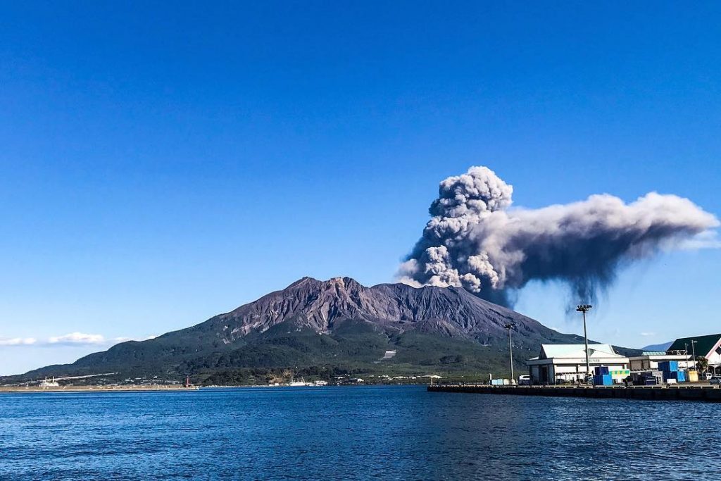 vulcano Giappone Sakurajima