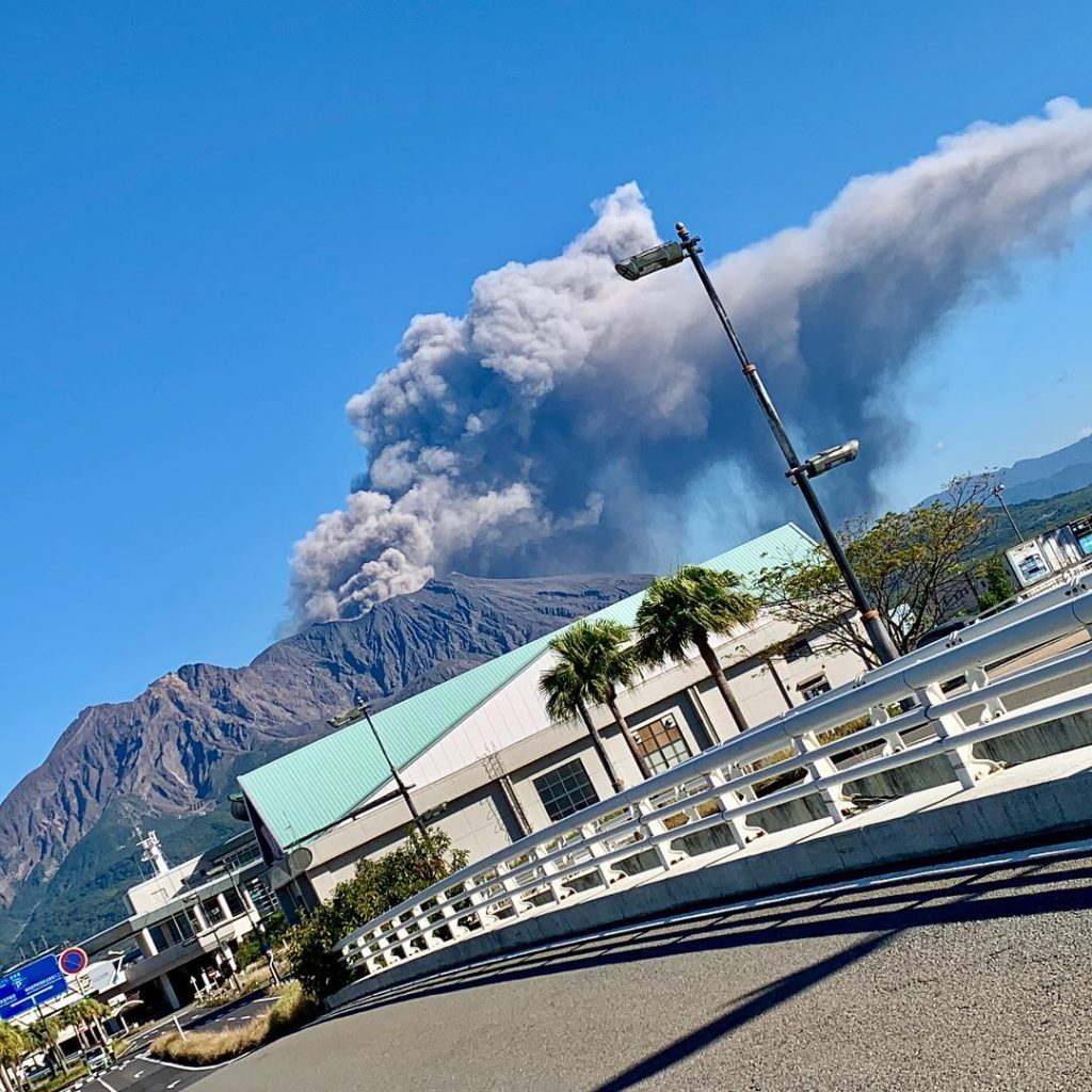 vulcano Giappone Sakurajima