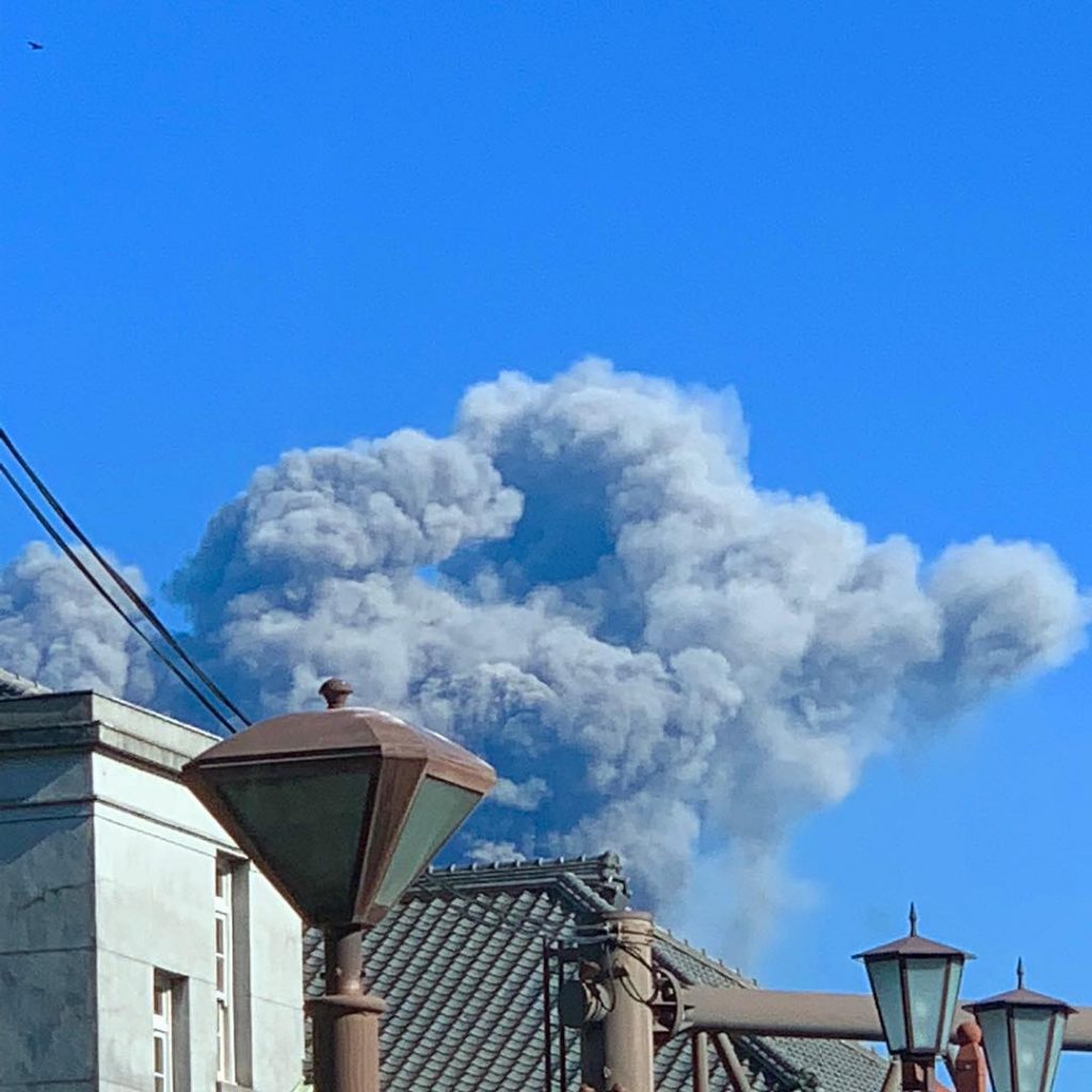 vulcano Giappone Sakurajima