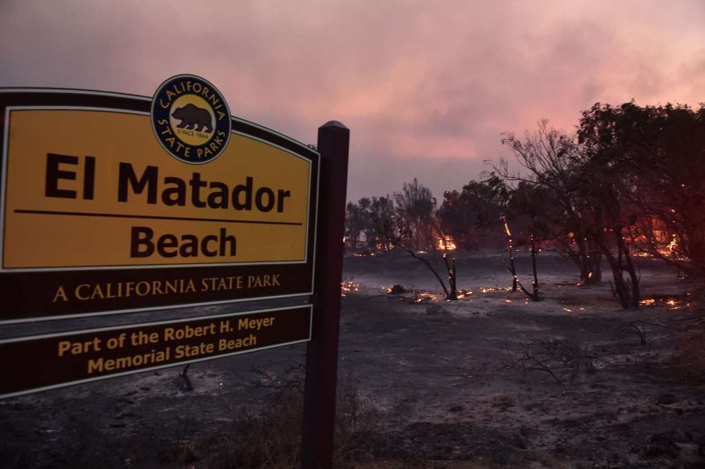 woolsey fire santa monica mountains