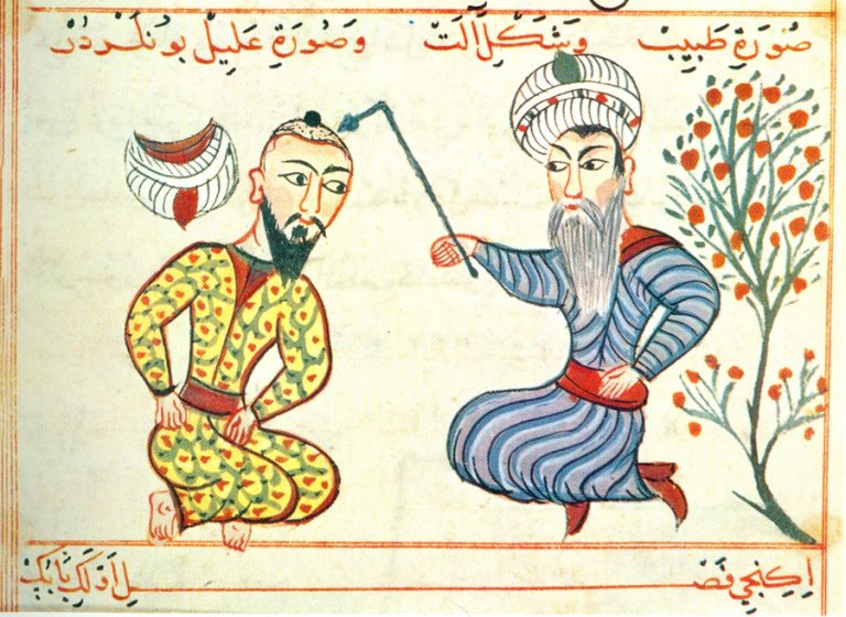 Cauterizzazione del cranio nel trattato di Chirurgia di Charaf Ed-Din (1465)