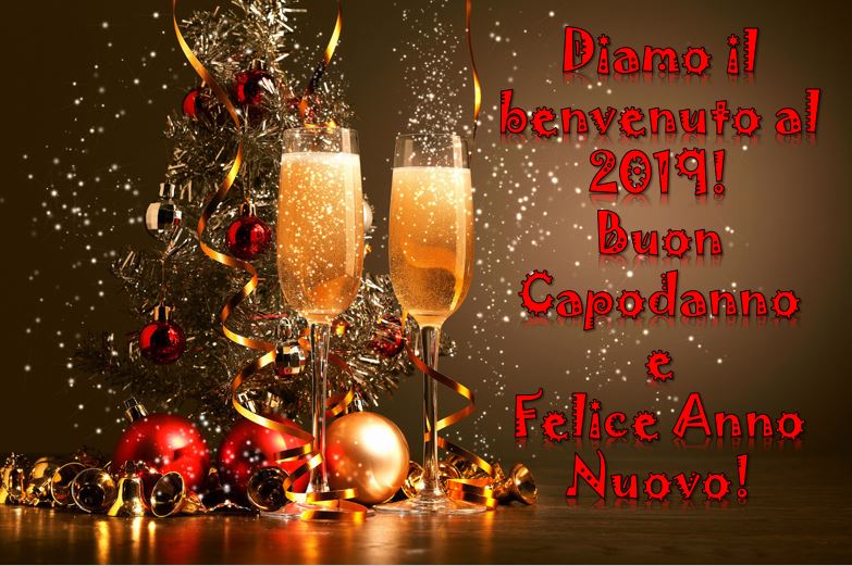 Felice Anno Nuovo Buon Capodanno 2019