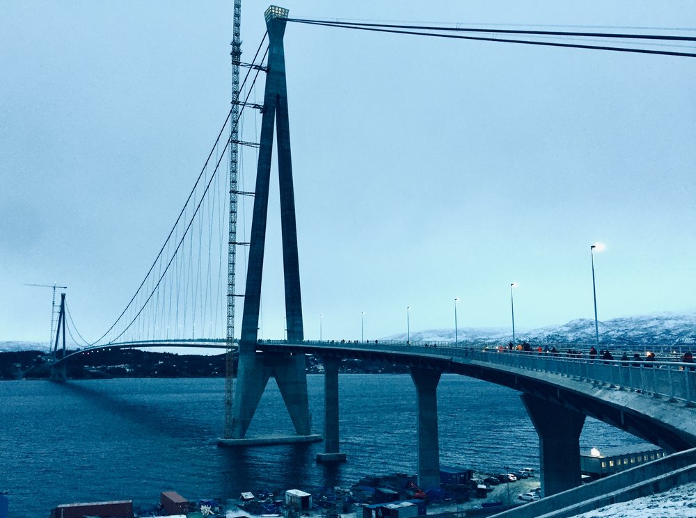 Hålogaland Bridge norvegia