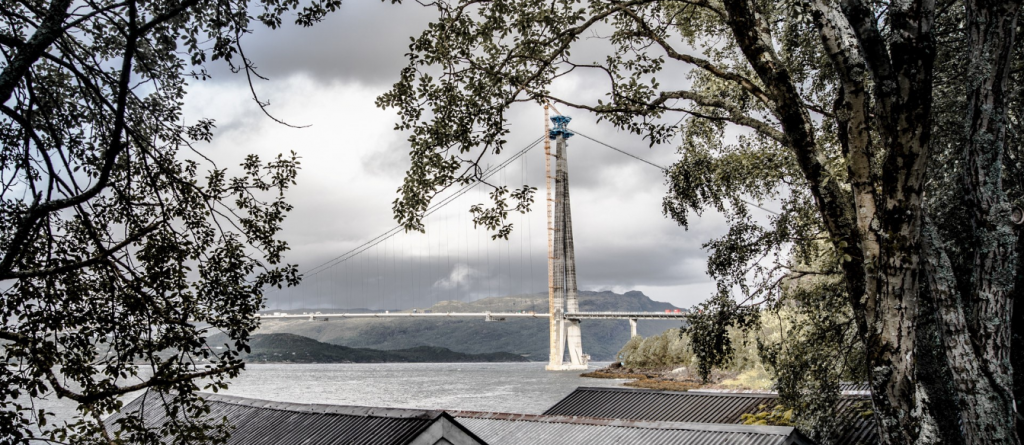 Hålogaland Bridge norvegia