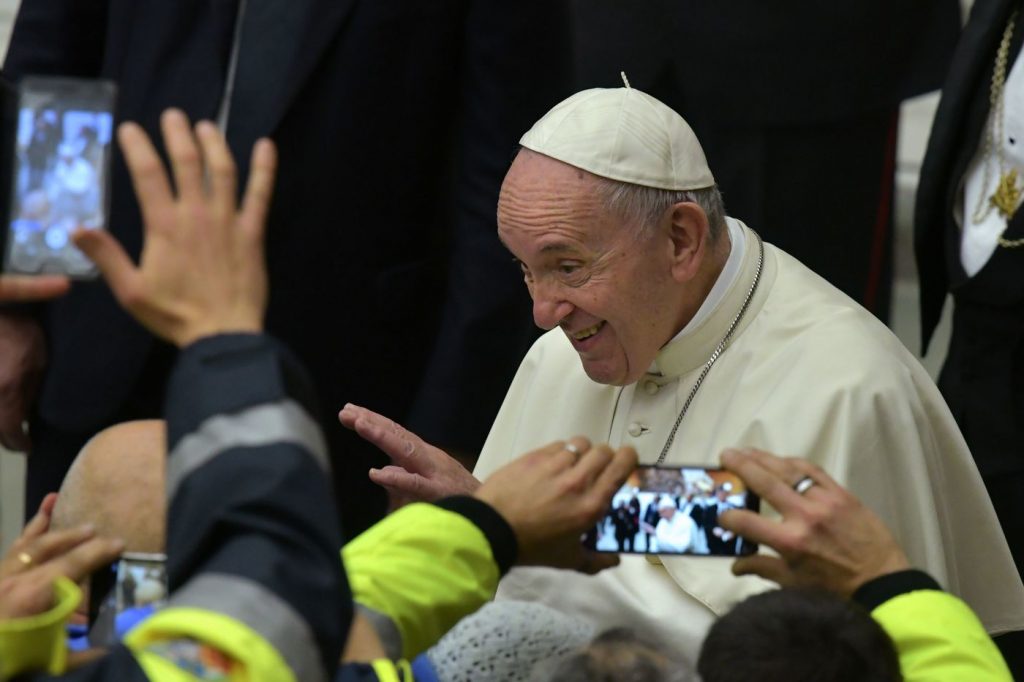 Papa Francesco Protezione civile