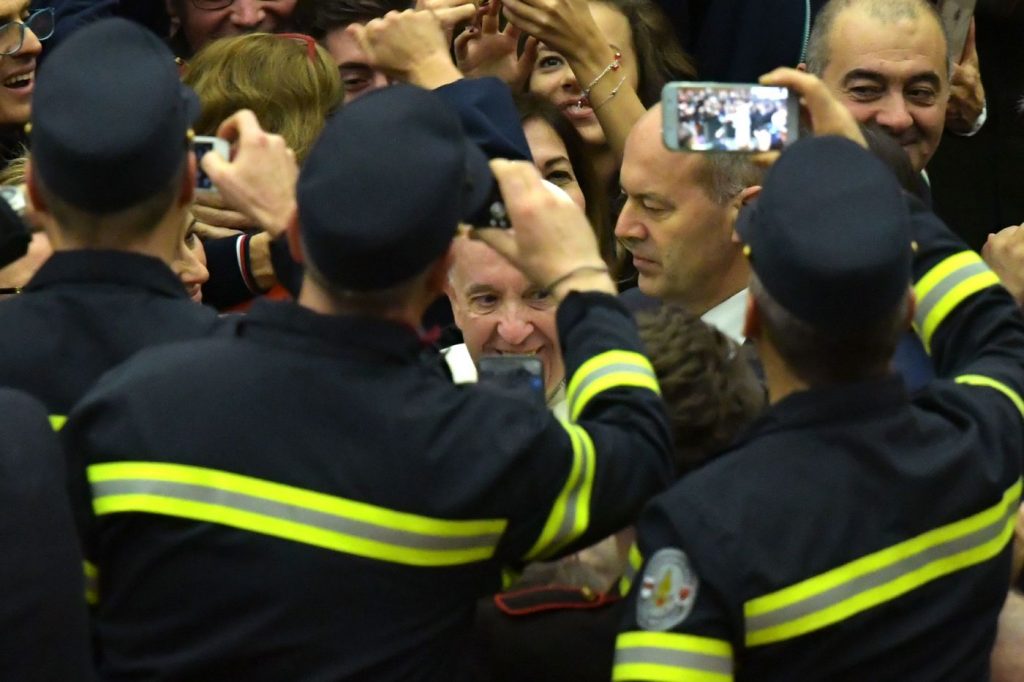 Papa Francesco Protezione civile