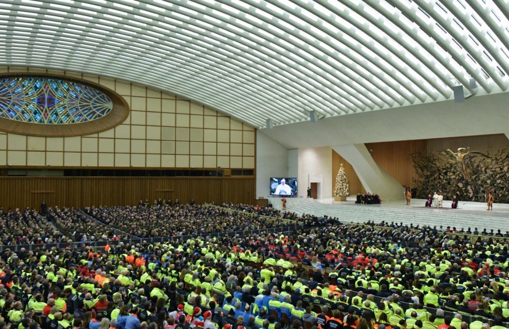 Papa Francesco Protezione civile