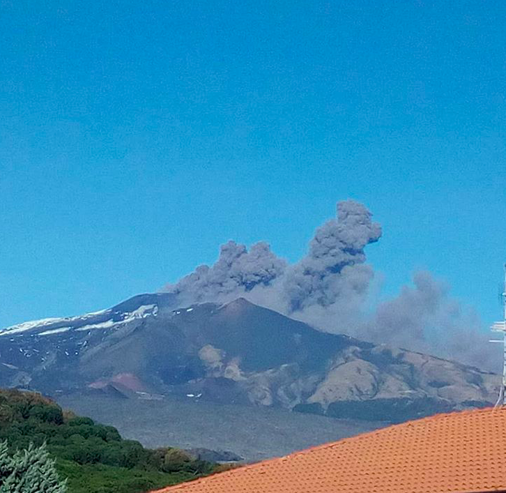 eruzione Etna