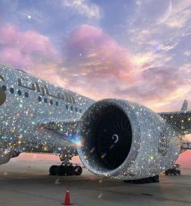 aereo emirates diamanti
