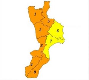 allerta meteo calabria