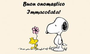 auguri buon onomastico immacolata